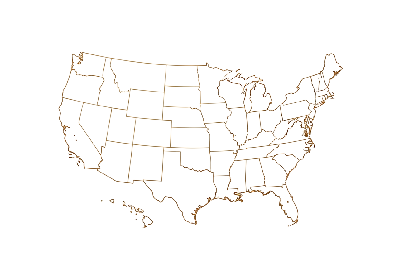 Map of the United States