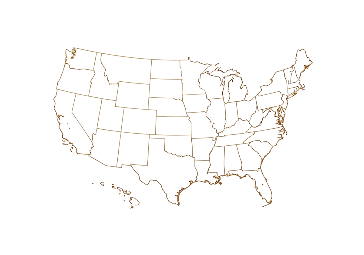 Map of the United States